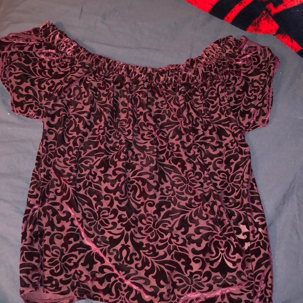 Hollister off the shoulder top
